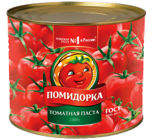 Паста томатная Помидорка, 2.2кг