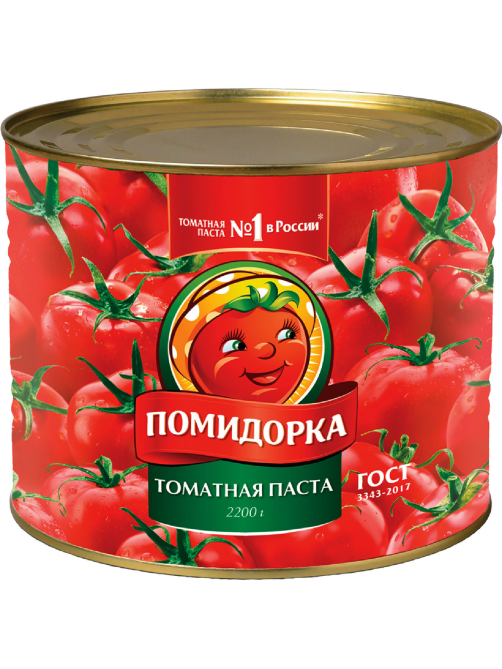 Паста томатная Помидорка, 2.2кг