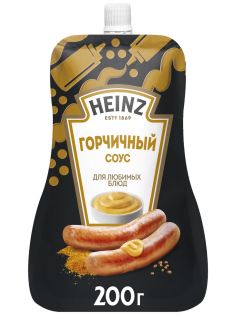 Соус Heinz горчичный, 200г