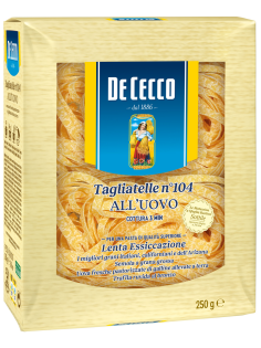 Макароны гнезда De Cecco Tagliatelle №104, 250г