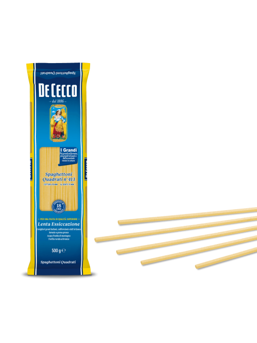 Макароны спагетти De Cecco Spaghettoni Quadrati №413, 500г