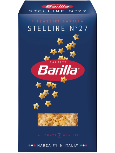 Макаронные изделия Barilla Стеллине №27 из твердых сортов пшеницы, 450г
