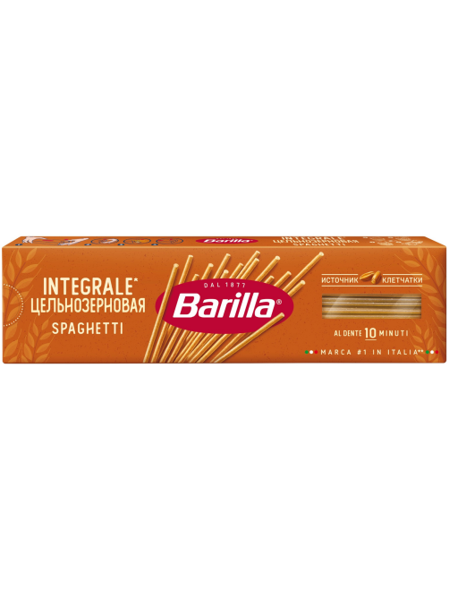 Макаронные изделия Barilla Спагетти цельнозерновые, 450г