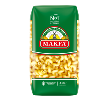 Макароны витки Makfa высший сорт, 450г