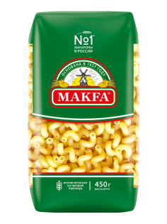 Макароны витки Makfa высший сорт, 450г