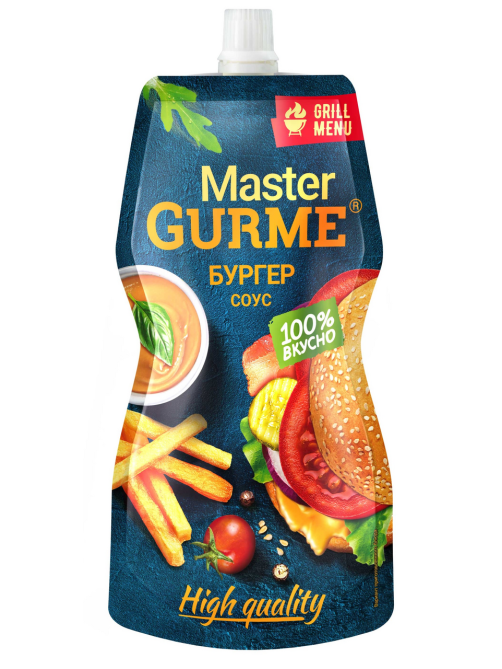 Соус Master Gurme бургер 30%, 197г