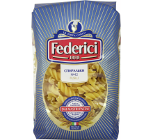 Макароны спирали Federici Fusilli №42 высший сорт, 400г