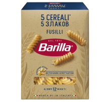 Макаронные изделия Barilla Фузилли 5 Злаков, 450г