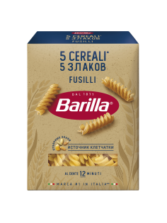 Макаронные изделия Barilla Фузилли 5 Злаков, 450г