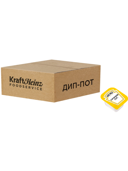 Соус Heinz горчичный (25мл x 125шт), 3.125кг