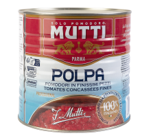 Томаты Mutti резаные, 2.5кг