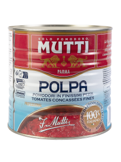Томаты Mutti резаные, 2.5кг