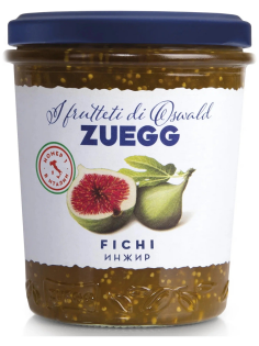 Джем Zuegg Инжир конфитюр экстра, 330г
