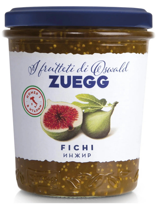 Джем Zuegg Инжир конфитюр экстра, 330г