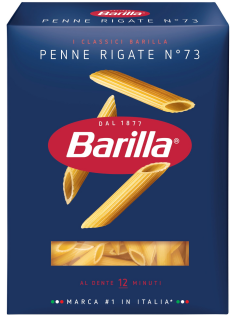 Макаронные изделия Barilla Пенне Ригате №73 из твердых сортов пшеницы, 450г