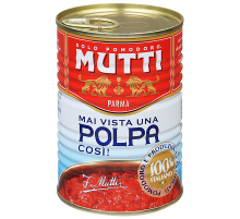 Томаты Mutti резаные в томатном соусе, 400г
