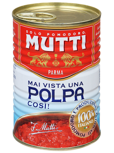 Томаты Mutti резаные в томатном соусе, 400г