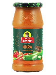Икра из кабачков Дядя Ваня, 460г