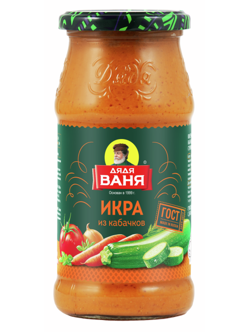 Икра из кабачков Дядя Ваня, 460г