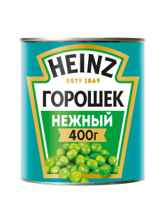 Горошек зеленый Heinz нежный, 400г