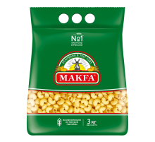 Макароны улитки Makfa высший сорт, 3кг