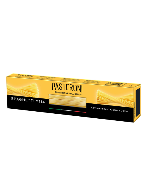 Макароны спагетти Pasteroni Spaghetti №114 высший сорт, 450г