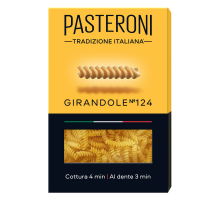 Макароны спирали Pasteroni Girandole №124 высший сорт, 400г