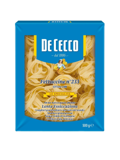 Макароны гнезда De Cecco Fettuccine №233, 500г