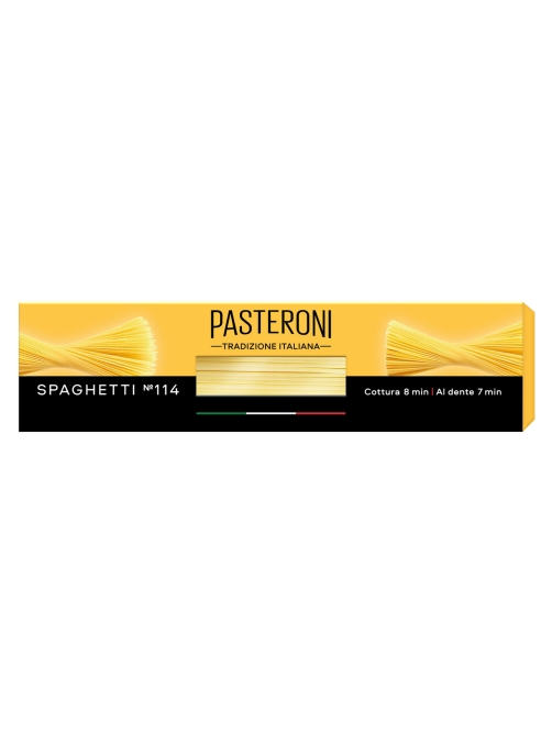 Макароны спагетти Pasteroni Spaghetti №114 высший сорт, 450г