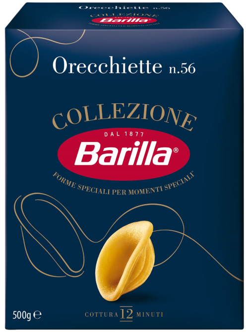 Макаронные изделия Barilla Ореккьетте из твердых сортов пшеницы, 500г
