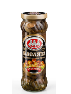 Грибы маслята Скатерть-Самобранка маринованные, 370г