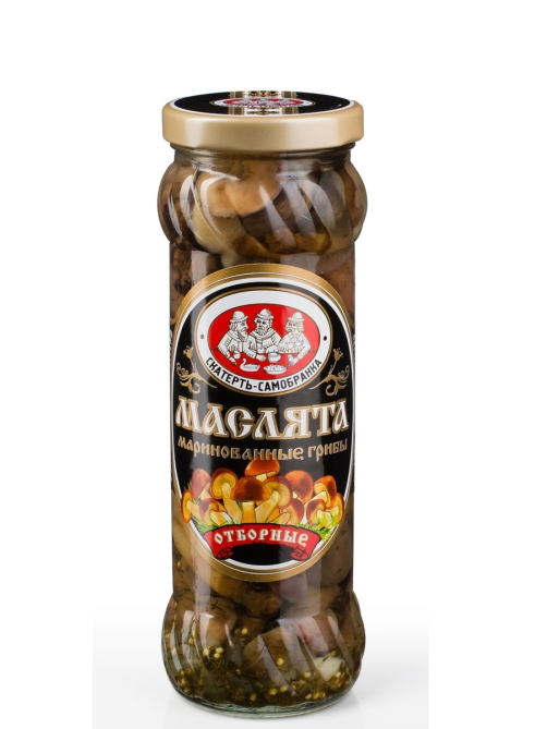 Грибы маслята Скатерть-Самобранка маринованные, 370г