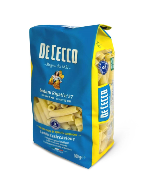 Макароны De Cecco Седани ригати №57, 500г