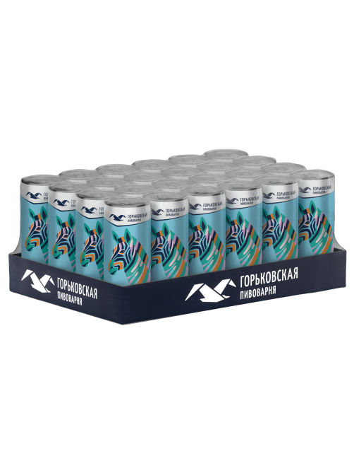 Пиво Горьковская пивоварня IPA безалкогольное, 0.33л х 24 шт