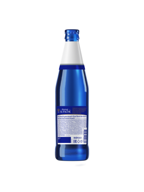 Пивной напиток Krone Blanche Biere безалкогольный, 0.45л x 20 шт