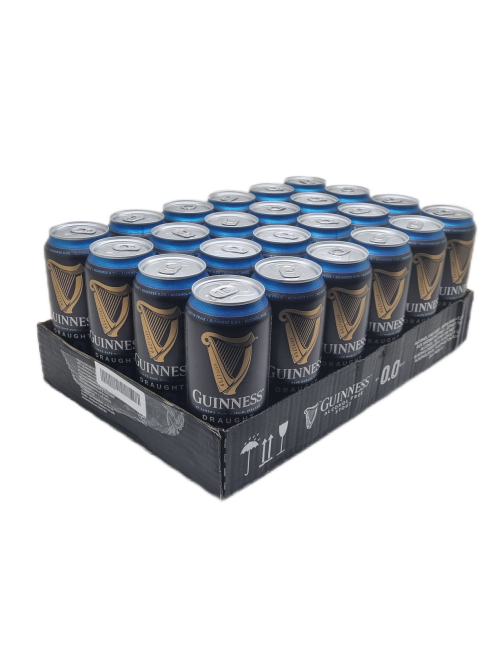 Пивной напиток Guinness Draught безалкогольное, 0.44л x 24 шт