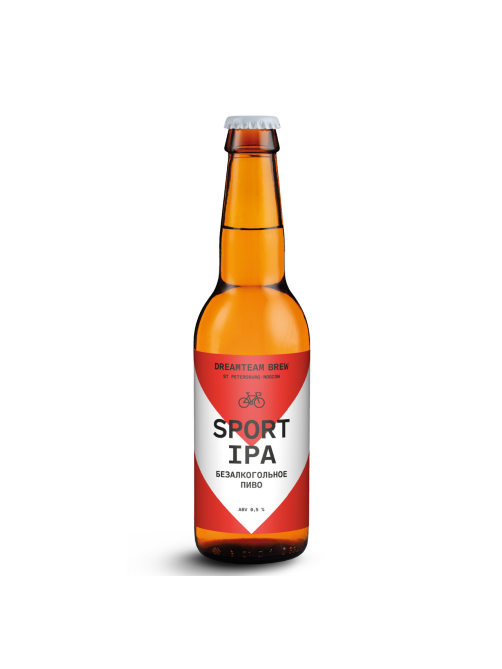 Пиво Dreamteam Brew Sport IPA безалкогольное, 0.45л x 6 шт
