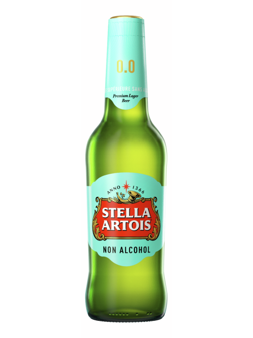 Пиво Stella Artois светлое безалкогольное, 0.44л х 20 шт