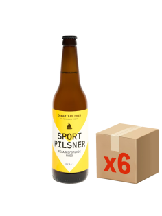 Пиво Dreamteam Brew Sport Pilsner безалкогольное, 450мл x 6 шт