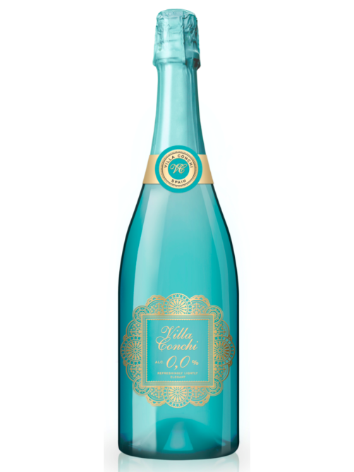 Вино игристое безалкогольное Villa Conchi Cava белое экстра брют, 0.75л