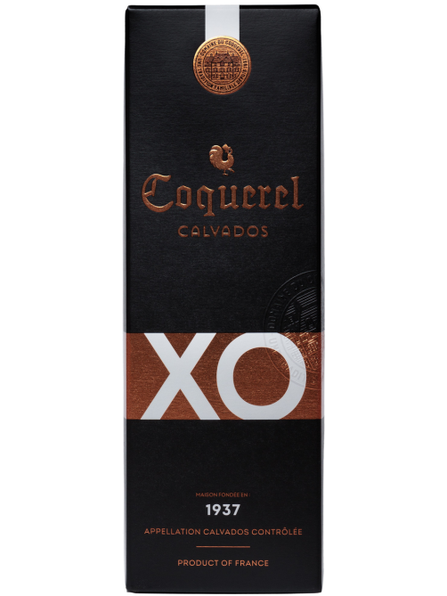 Кальвадос Coquerel XO в подарочной упаковке, 0.7л
