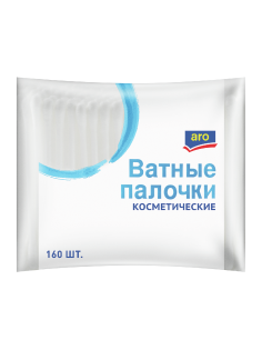 aro Ватные палочки косметические, 160шт