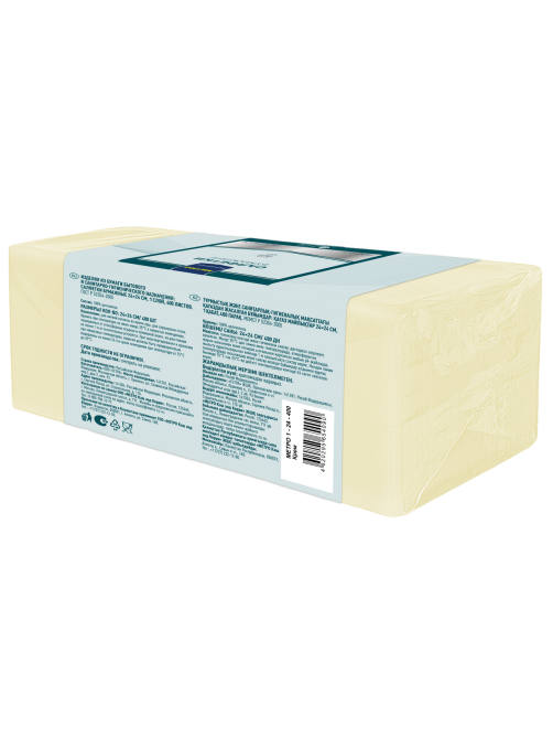 METRO PROFESSIONAL Салфетки бумажные кремовые 1 слой 24 x 24см, 400шт