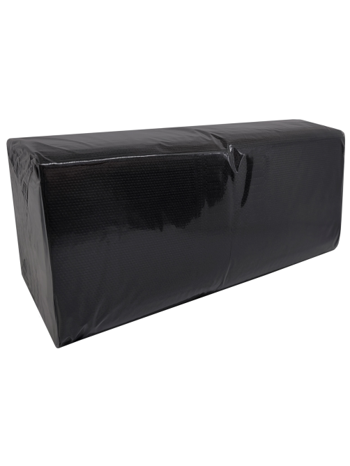 Салфетки бумажные Jasmin 1 слой черные 24 x 24см, 250шт