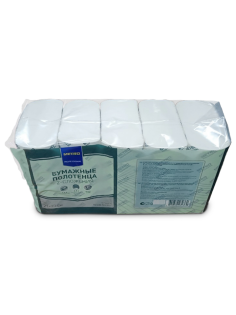 METRO PROFESSIONAL Полотенца бумажные 1 слой Z-сложения (230л x 5шт), 1.15кг