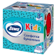 Салфетки бумажные Zewa Kids 3 слоя в коробке, 60 листов