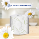 Туалетная бумага Zewa Deluxe Ромашка 3 слоя, 12 рулонов