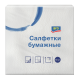 aro Салфетки бумажные 24х24см 1 слой белые, 100шт