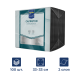 METRO PROFESSIONAL Салфетки бумажные 2 слоя черные 1/8 сложение 33 x 33см, 100шт