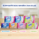 Туалетная бумага Zewa Deluxe 3 слоя, 8 рулонов
